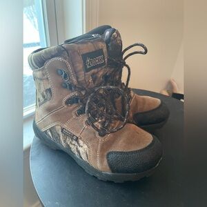 Rocky Kids' Camouflage and Brown Boots